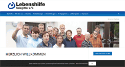 Desktop Screenshot of lebenshilfe-sz.de